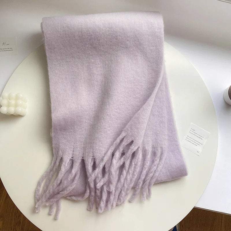 Cashmere Bright Solid Women Scarf