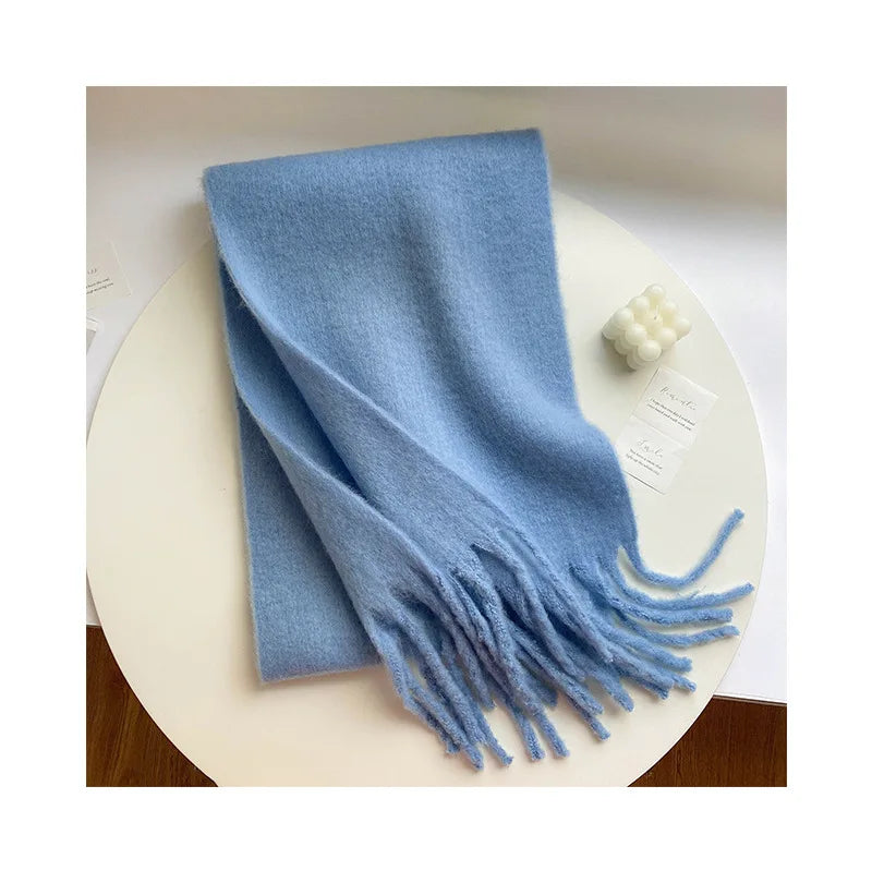 Cashmere Bright Solid Women Scarf