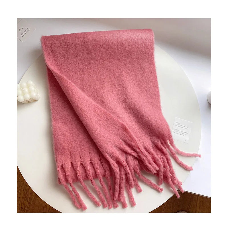 Cashmere Bright Solid Women Scarf