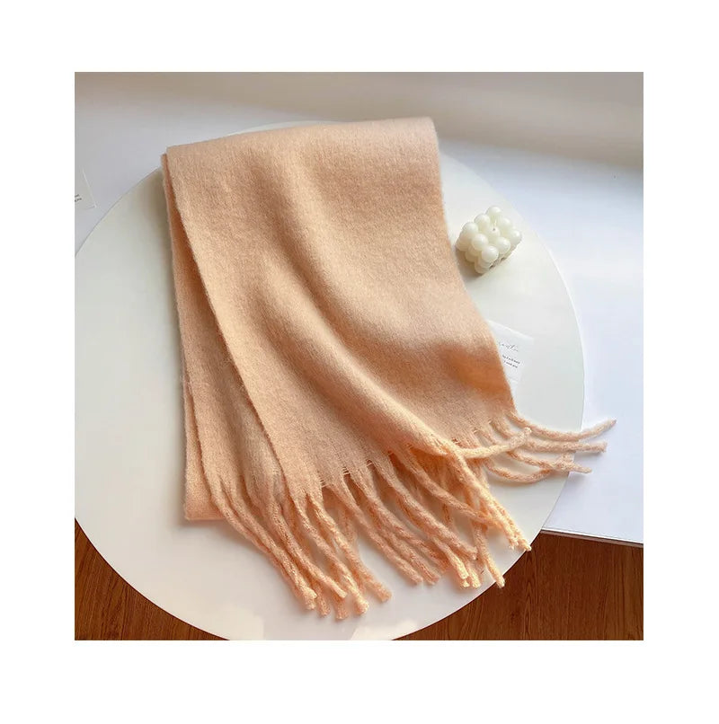 Cashmere Bright Solid Women Scarf