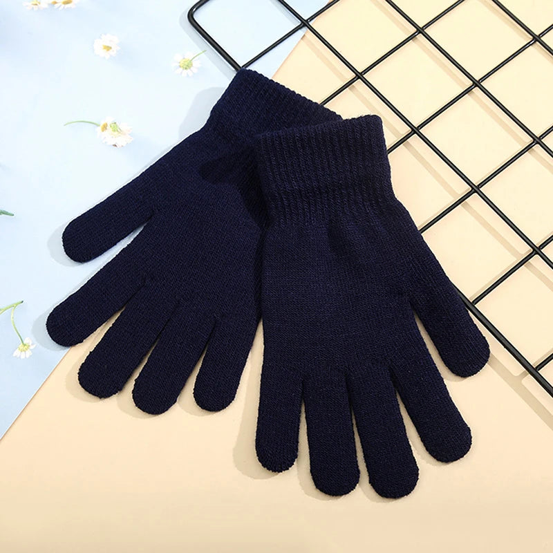 Winter Knitted Gloves Cold-proof Warm