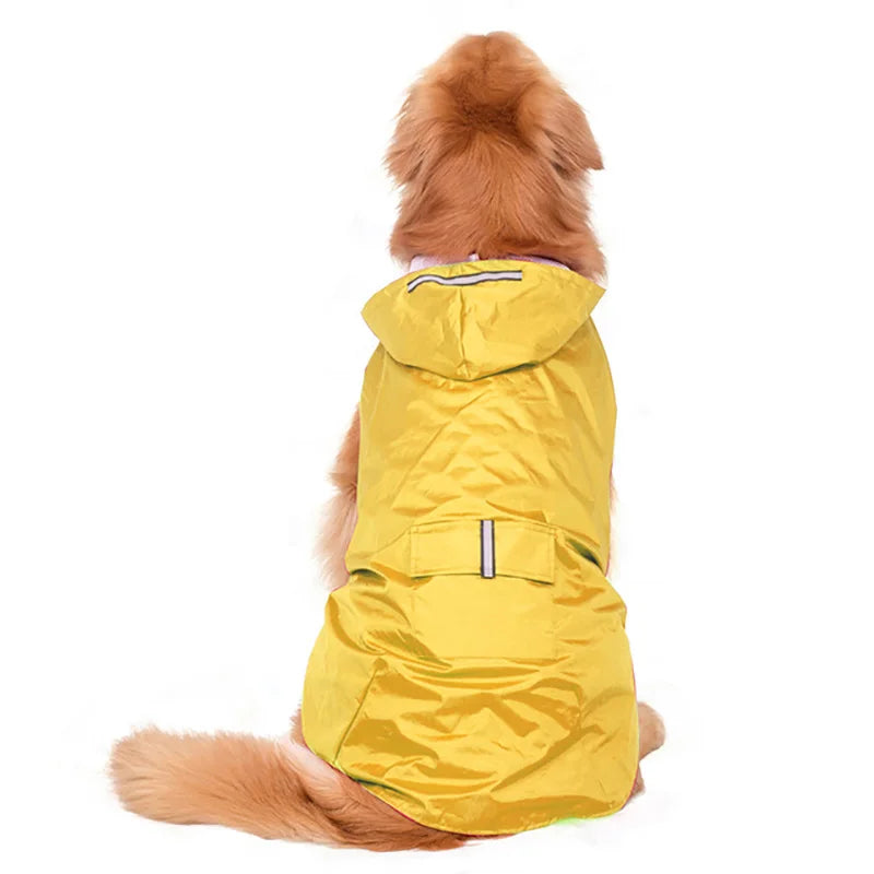 Dog Raincoat Small Large Dogs Waterproof Pet