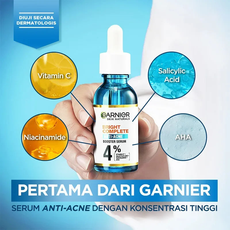 30ml Garnier  Facial Repair Serum Shrinks Pores Moisturizes Essence