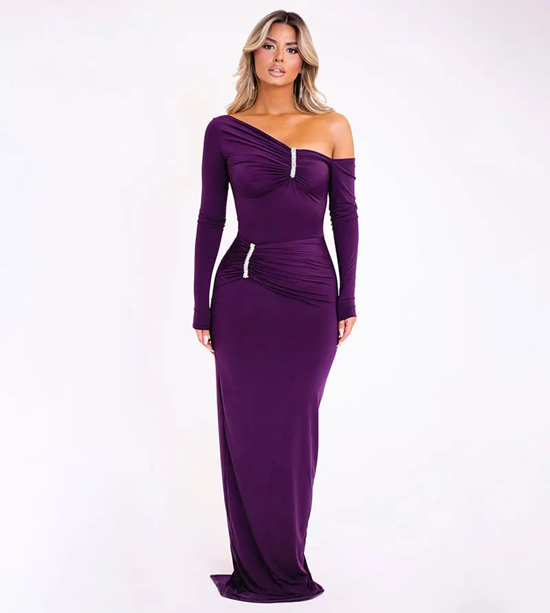 New Long Sleeve Sexy Maxi Dress Long Dress