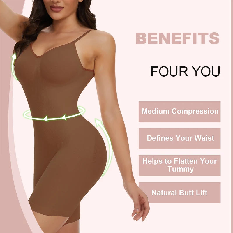 Bodysuit Shapewear Women Slimming Sheath Flat Corset