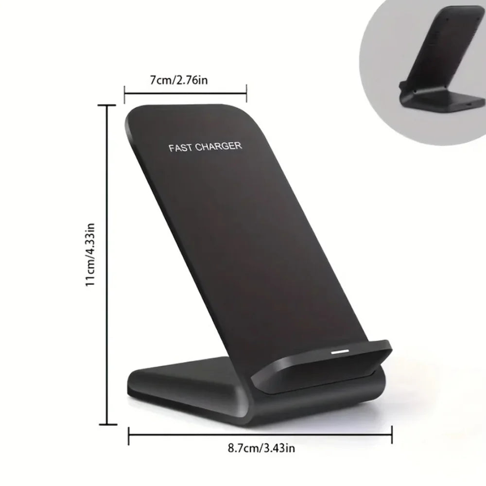 100W new Wireless Charger Stand Pad for iPhone 15 14 13 12 16 Pro Max XR 8 Samsung