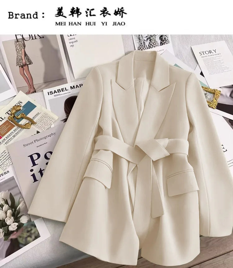 Autumn Suit Jacket Office Lady Fashion Elegant