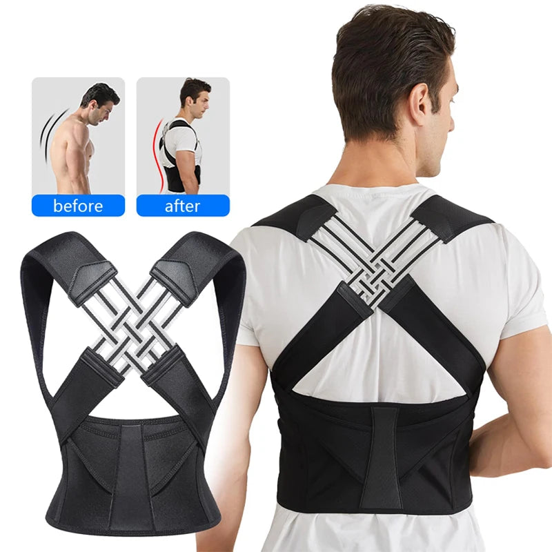 Back Posture Corrector Brace for Women breathable Back Posture