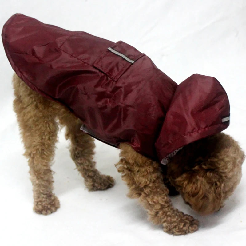 Dog Raincoat Small Large Dogs Waterproof Pet