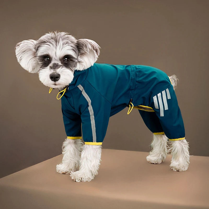 Dog Raincoat Reflective Waterproof Pet