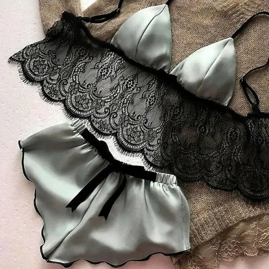 New Women Pajama Sets Sexy Lingerie