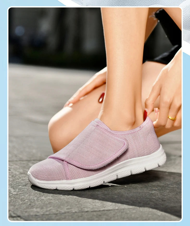 women Orthopedics Wide Feet Swollen Walking Casual Shoes