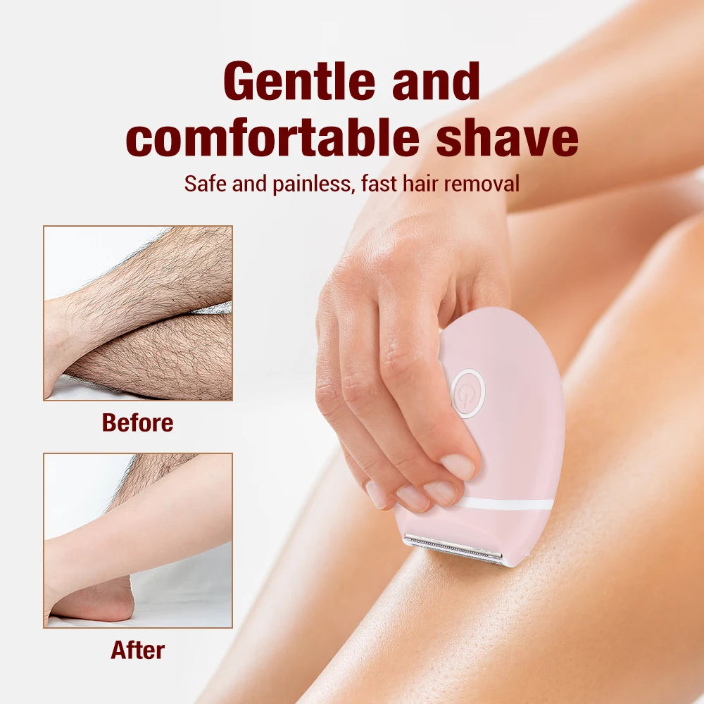 Women Epilator Electric Shaver Facial Body Hair Removal