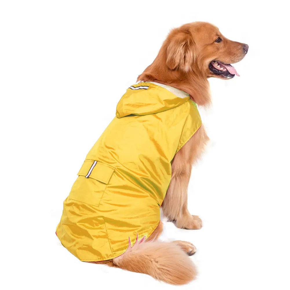 Dog Raincoat Small Large Dogs Waterproof Pet