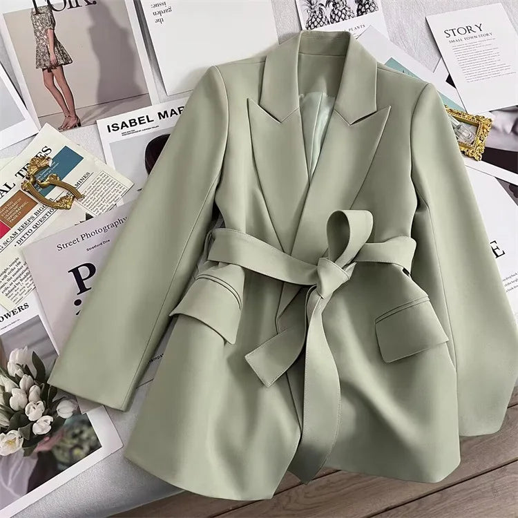 Autumn Suit Jacket Office Lady Fashion Elegant