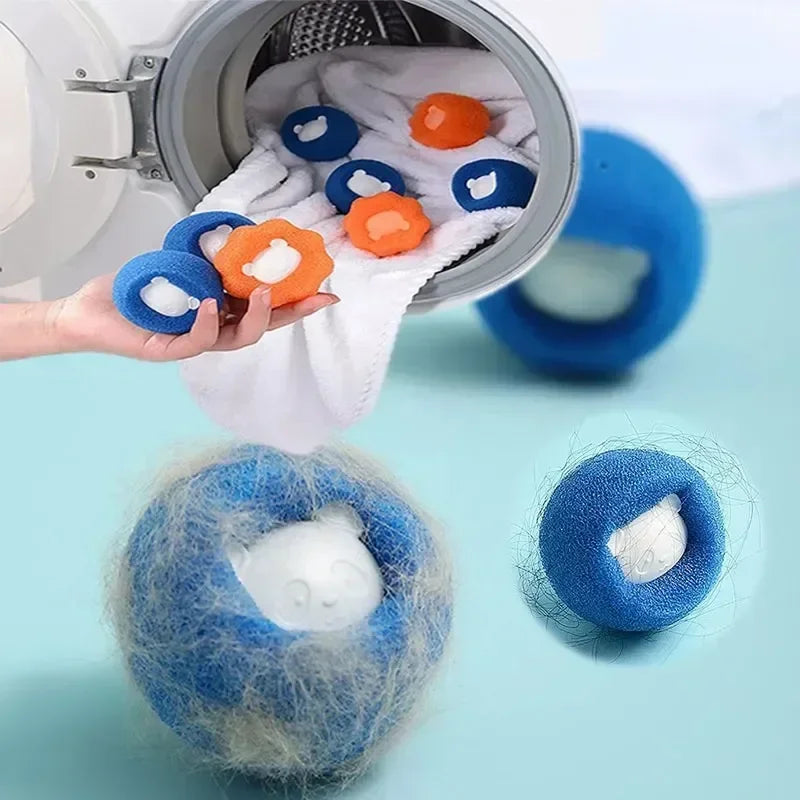 Pet Hair Remover Reusable Ball Laundry Washing Machine Filter Wool Sticker Cat Hair Remover