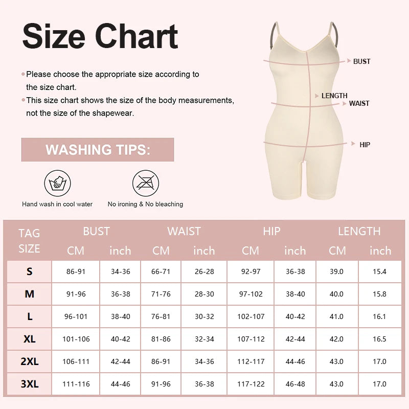 Bodysuit Shapewear Women Slimming Sheath Flat Corset