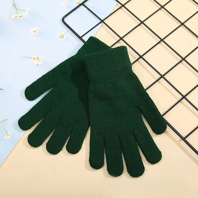 Winter Knitted Gloves Cold-proof Warm