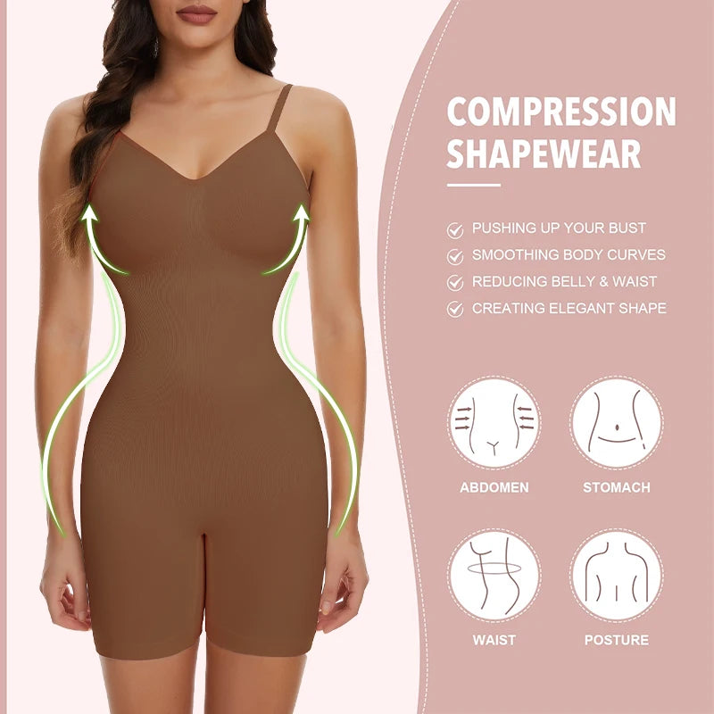 Bodysuit Shapewear Women Slimming Sheath Flat Corset