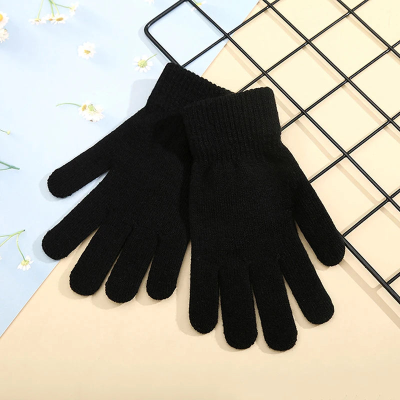 Winter Knitted Gloves Cold-proof Warm