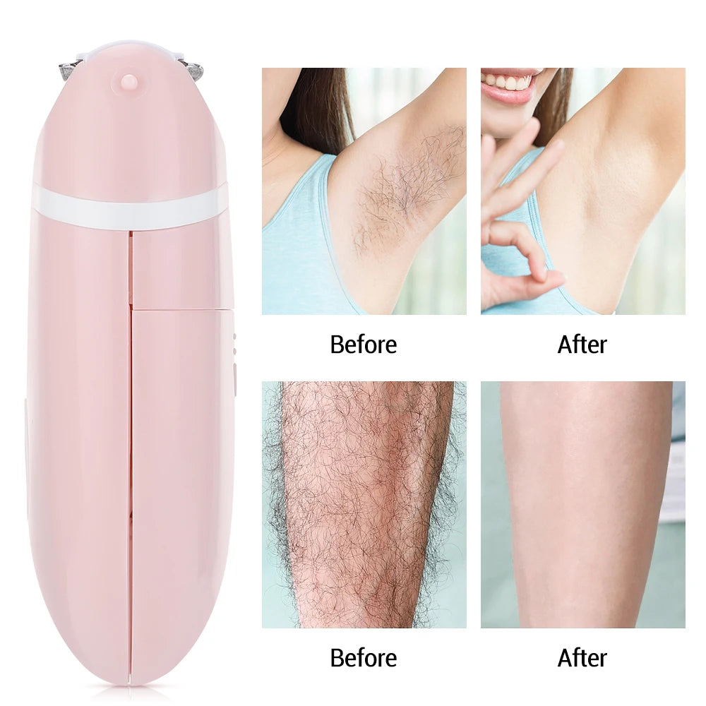 Women Epilator Electric Shaver Facial Body Hair Removal