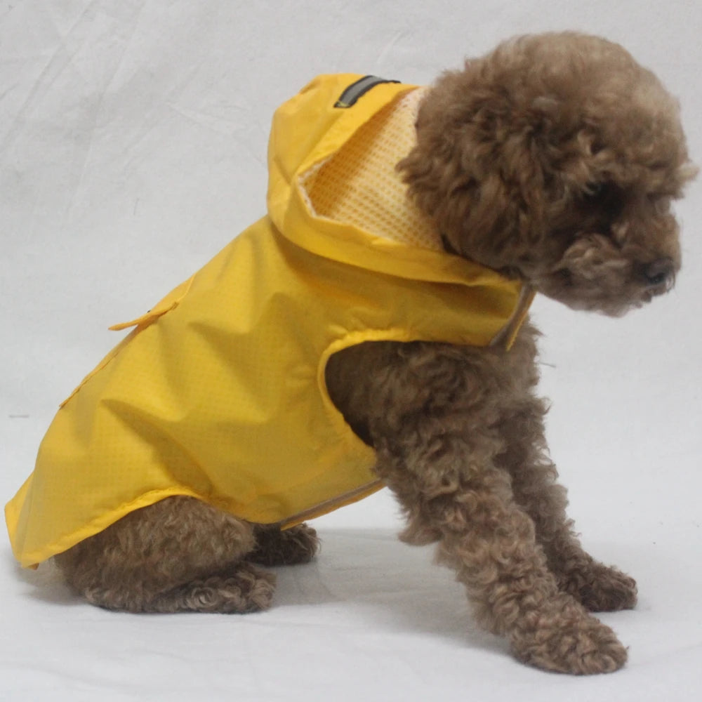 Dog Raincoat Small Large Dogs Waterproof Pet