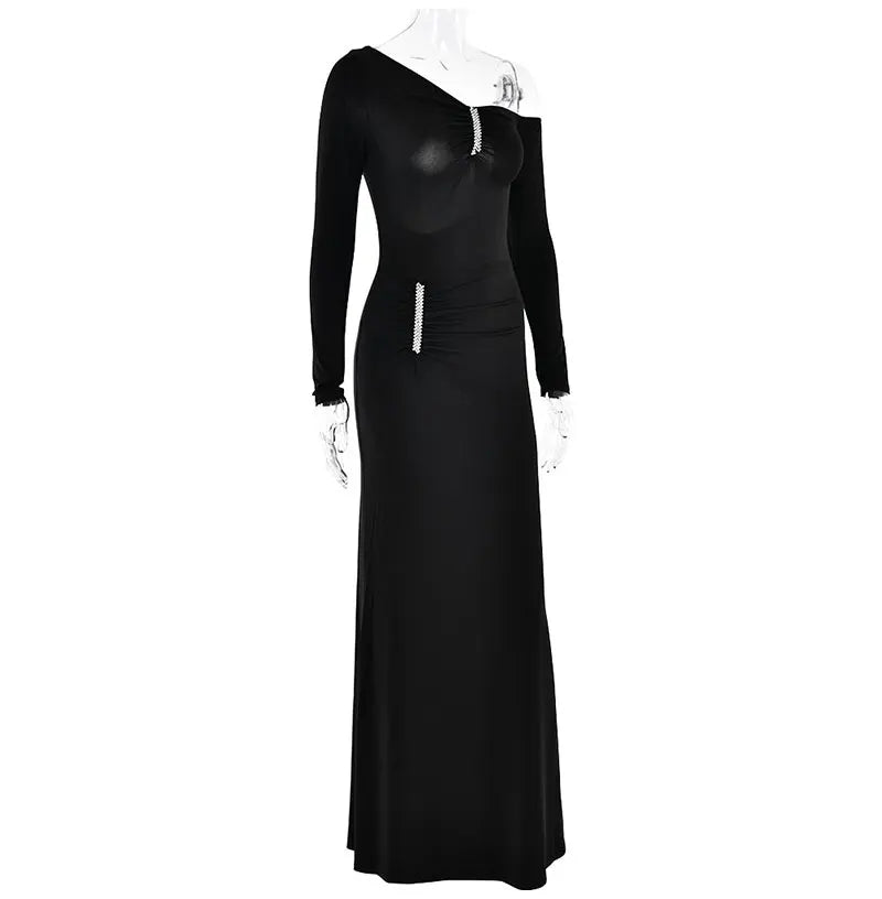 New Long Sleeve Sexy Maxi Dress Long Dress