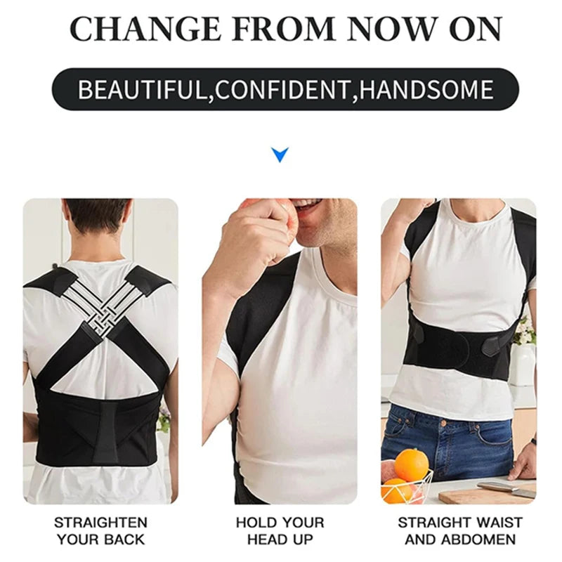 Back Posture Corrector Brace for Women breathable Back Posture