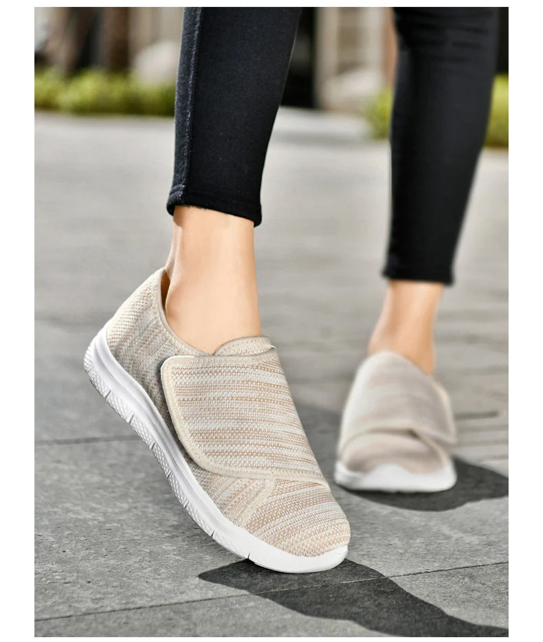 women Orthopedics Wide Feet Swollen Walking Casual Shoes