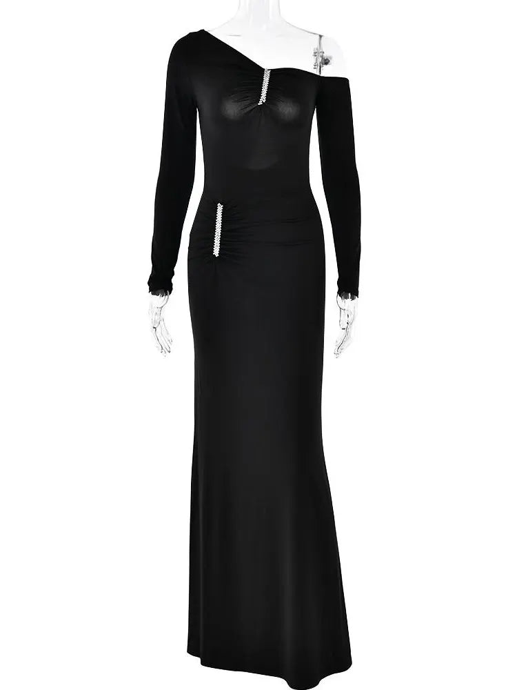 New Long Sleeve Sexy Maxi Dress Long Dress