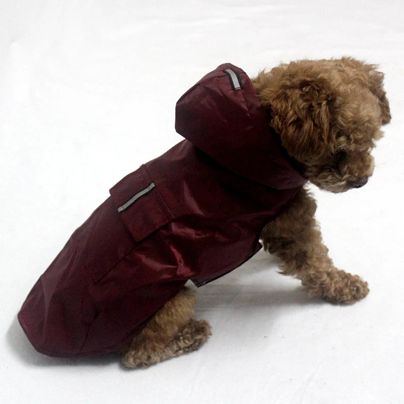 Dog Raincoat Small Large Dogs Waterproof Pet