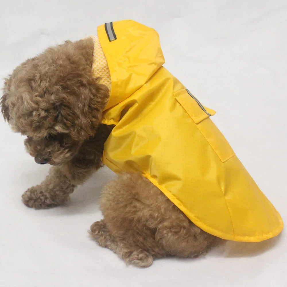 Dog Raincoat Small Large Dogs Waterproof Pet