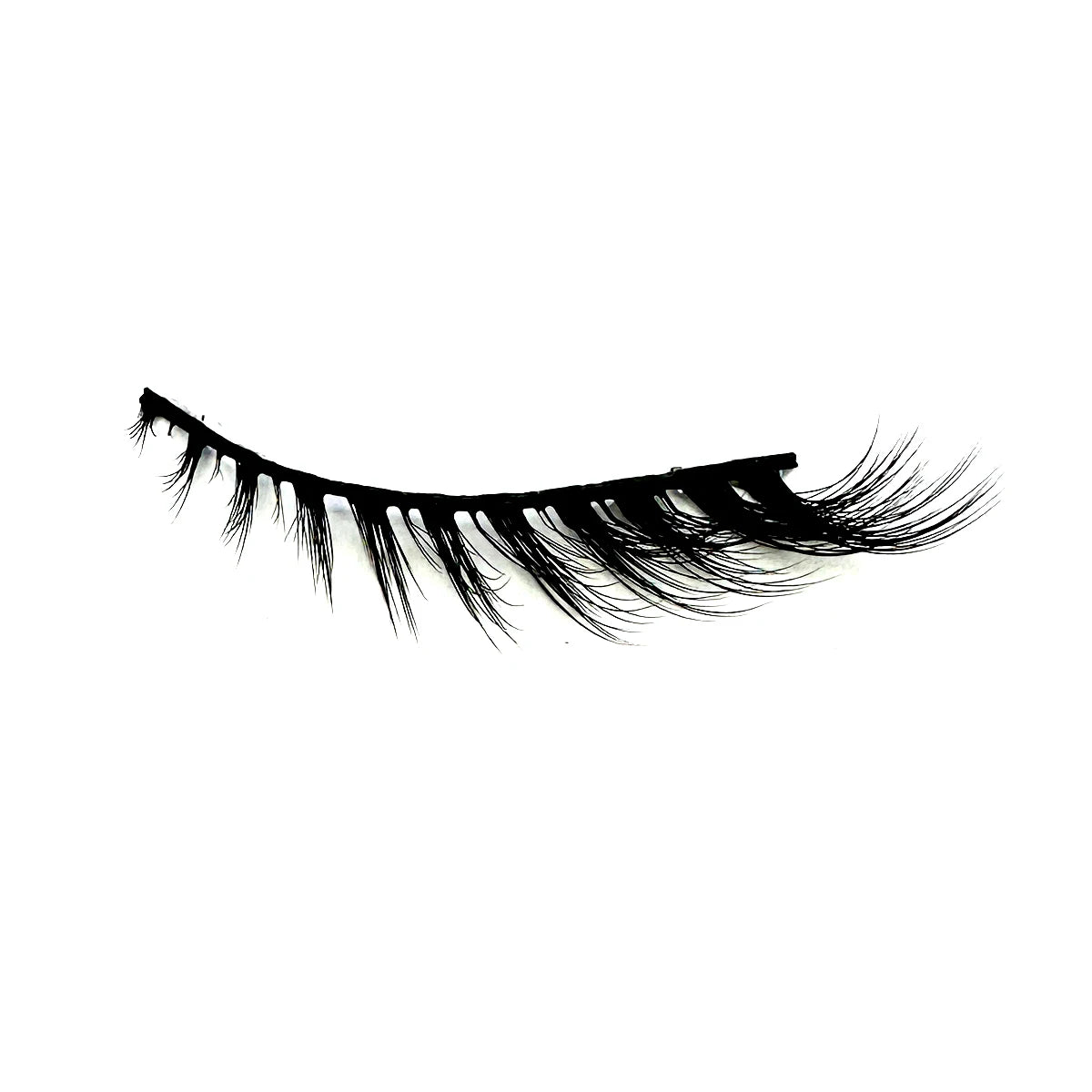 New Cat Eye Lashes Mink Eyelashes 3D Curl Winged Natural