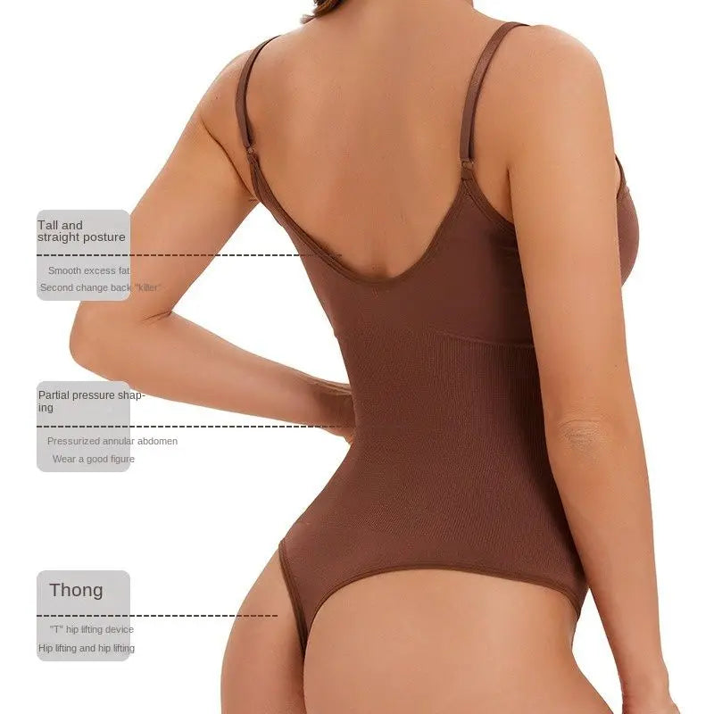 Bodysuit Shapewear Women Full Sheath Butt Lifter Push Up Thigh Slimmer Abdomen Shapers Corset