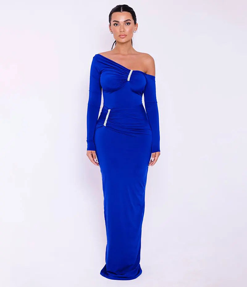 New Long Sleeve Sexy Maxi Dress Long Dress