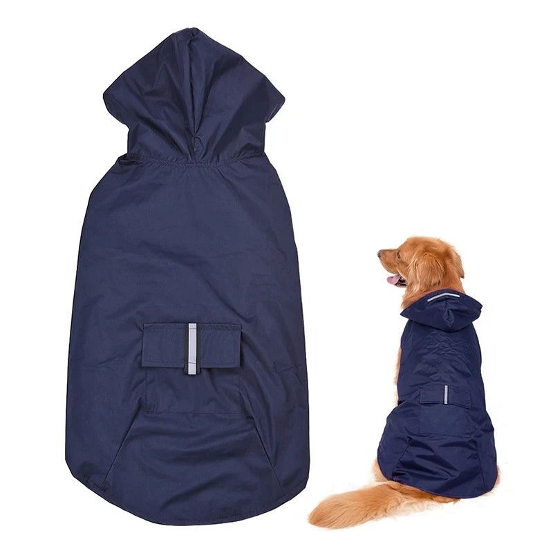 Dog Raincoat Small Large Dogs Waterproof Pet